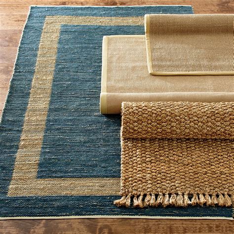 Natural fiber rugs are versatile in style and use. Great for high traffic areas, layering ...