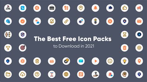 The Best Free Icon Packs to Download in 2021 [Finest Free Sets]