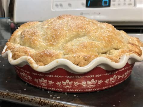 [homemade] apple pie with sugar cookie crust : food