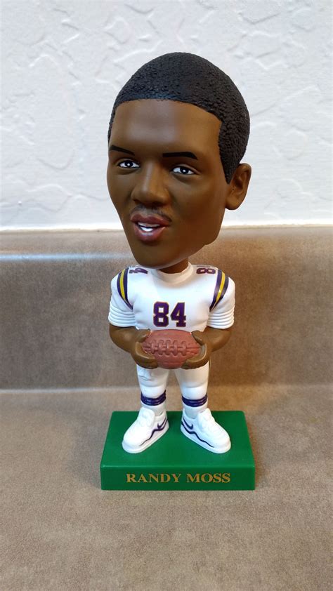 Minnesota Vikings Randy Moss bobblehead | Bobble head, Bobble, Minnesota vikings