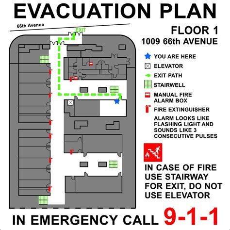 Evacuation Maps - SignWorks, Inc. California