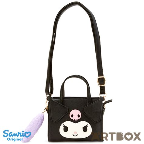 Buy Sanrio Kuromi Faux Leather Mini Shoulder Purse with Tail at ARTBOX