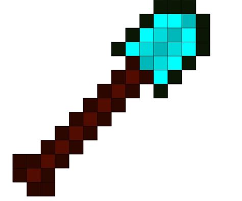 minecraft shovel by SHAMASTER76