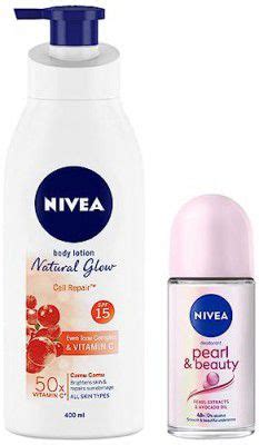 NIVEA Body Lotion, Extra Whitening Cell Repair SPF 15, For All Skin Types, 400ml And NIVEA ...