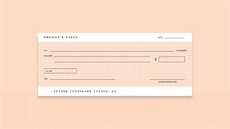 Free Blank Cheque Template PowerPoint & Google Slides