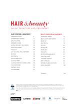 Hair & Beauty Salon Furniture and Equipment - Comfortel - PDF Catalogs ...