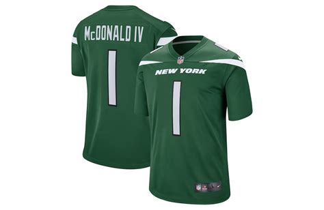 Get first-round pick Will McDonald NY Jets jerseys on Fanatics