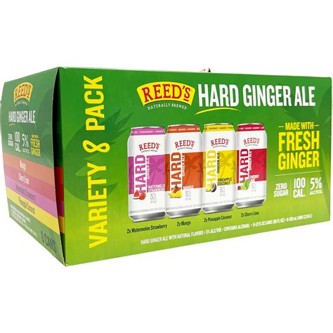 Reed's Hard Ginger Ale Variety Pack | GotoLiquorStore