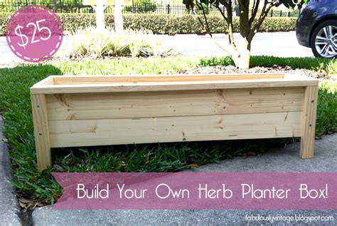 Woodwork Diy Planter Box Instructions PDF Plans