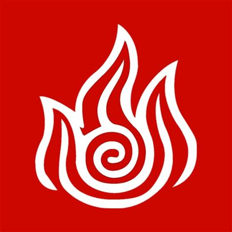 Avatar Fire Element Symbol / Icon | Fire nation symbol, Fire nation ...