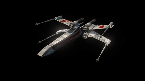 Xwing - Download Free 3D model by GaryPhelps [d34629a] - Sketchfab
