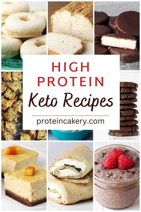 High Protein Keto Recipes (Easy, Healthy, Meatless) - proteincakery.com