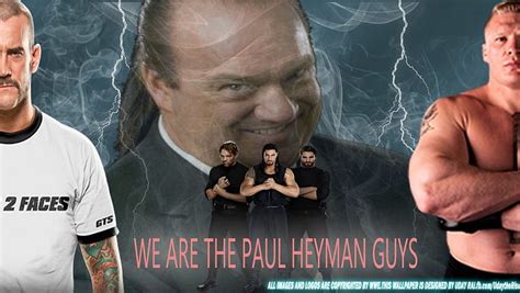 Paul heyman guys, cm punk, the shield, paul heyman, brock lesnar, HD wallpaper | Peakpx