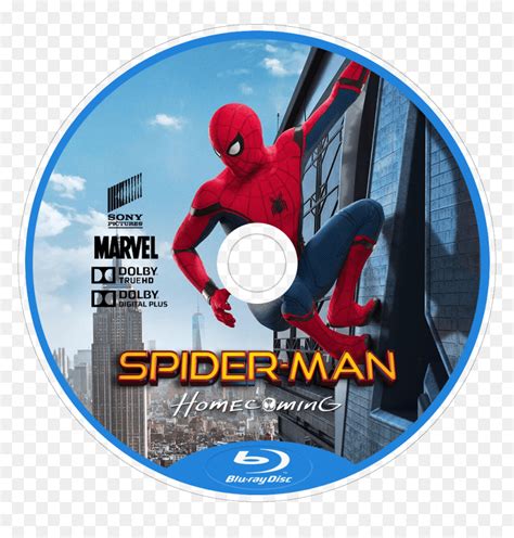 Spider Man Homecoming Dvd Cover - Spider Man Homecoming, HD Png Download - vhv