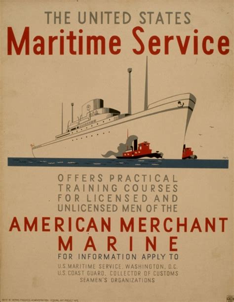 Vintage Marine Poster Free Stock Photo - Public Domain Pictures