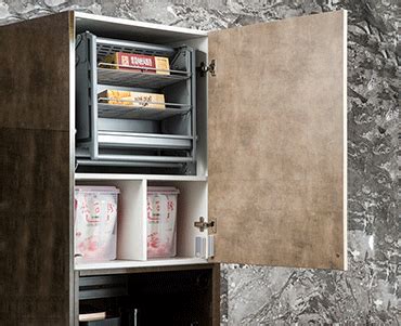 02-Built-in Appliance Black Kitchen Cabinets, Kitchen Cabinet Design, Black Kitchens, Cool ...