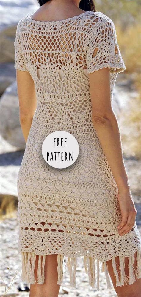 Crochet Summer Dress Free Pattern