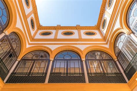 The Arabic Architecture in the Royal Palace of Seville, Spain Editorial Stock Image - Image of ...