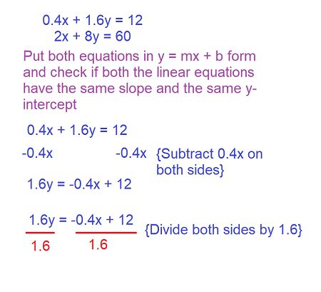 Dependent System of Linear Equations | Overview & Examples - Lesson | Study.com