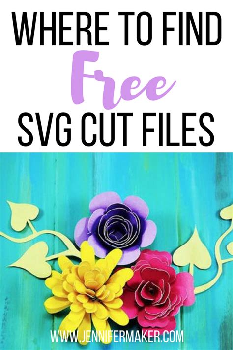 Free SVG Cut Files: Where to Find the Best Designs - Jennifer Maker