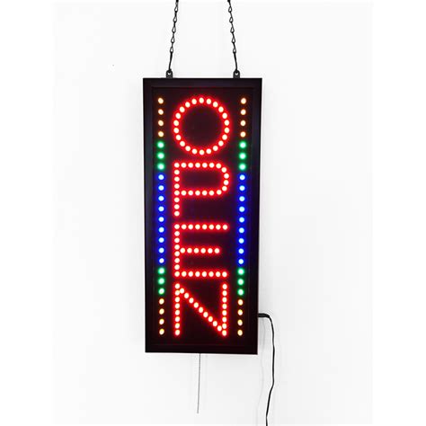 Flashing LED Open Signs | 3 Animated Display Modes‎