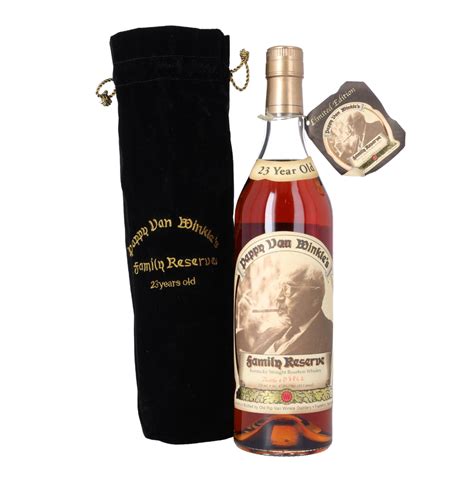 This Rare Bottle Of Pappy Van Winkle Bourbon Sold For $52,500