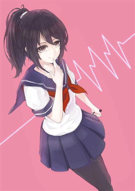 Ayano Aishi a.k.a. Yandere-chan | Yandere simulator fan art, Yandere simulator, Yandere ...