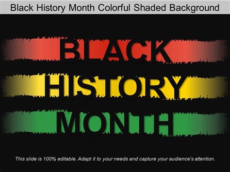 Black History Month Template Powerpoint