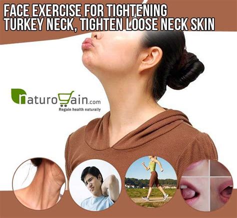 Face Exercises For Tightening Turkey Neck, Tighten Neck Skin | Face ...