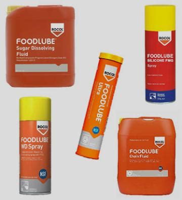 FOODLUBE - The Rocol Range of Food Grade Lubricants: Greases, Oils ...