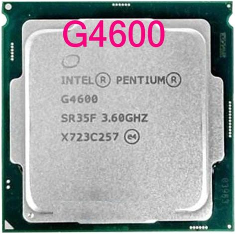 Amazon.com: Intel Pentium Processor G4600 CPU LGA 1151-land FC-LGA 14 ...