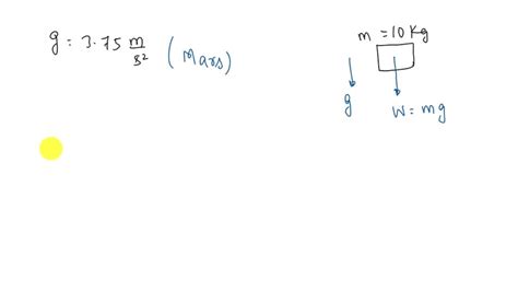 The acceleration due to gravity on Mars is 3.75 m / s^2. Knowing that ...