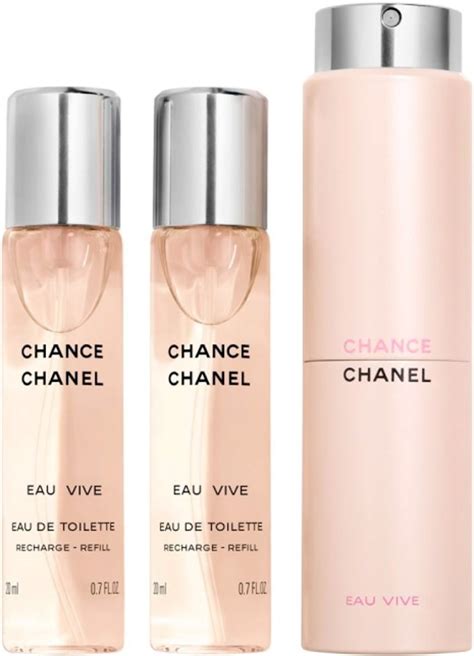 Chanel Chance Eau Vive - 3 x 20 ml - twist and spray eau de toilette - 3145891265002 || prijs ...