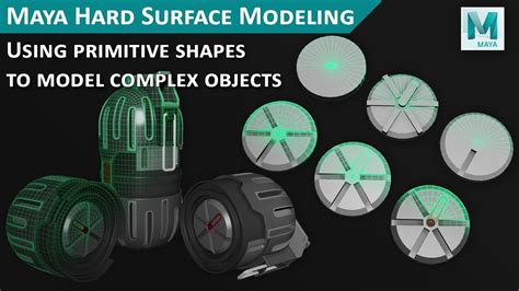 ArtStation - Maya Hard Surface Modeling - Complex Objects with ...