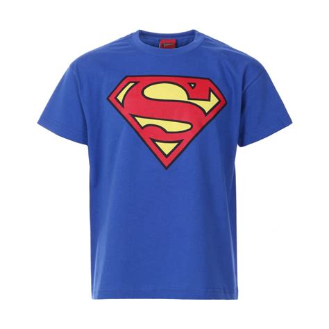 Superman logo blue T-shirt - Basic tees shop