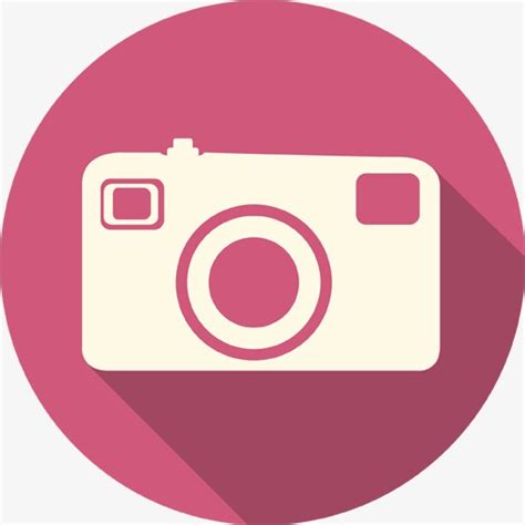 Pink Camera Icon #121609 - Free Icons Library