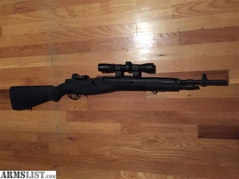 ARMSLIST - For Sale: Springfield M1A Scout Squad with Burris Scout Scope with Extras