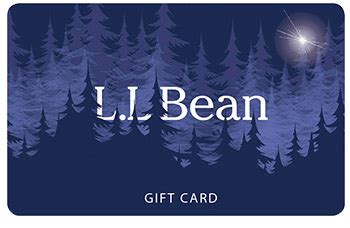 L.L.Bean Gift Cards and e-Gift Cards: Delivered FREE by Mail or Email