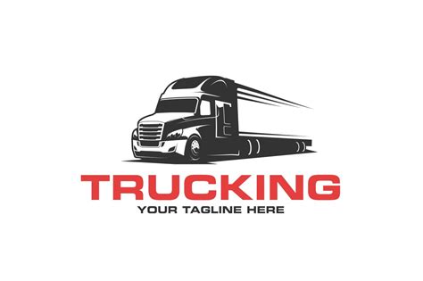 Trucking Logo | Creative Logo Templates ~ Creative Market