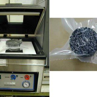 a. Vacuum-Sealing Device b. Sealed Sample | Download Scientific Diagram