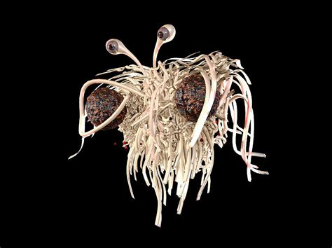 Flying Spaghetti Monster Photograph by Christian Darkin - Fine Art America