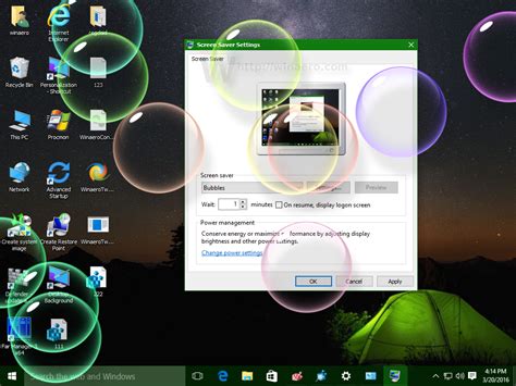 Customize screen savers in Windows 10 using secret hidden options