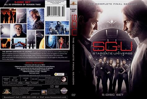 Stargate Universe SGU Final Season 2 - TV DVD Scanned Covers - Stargate Universe Season 2 :: DVD ...