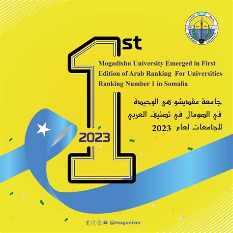 Mogadishu University only Somali university among the top 115 Arab ...