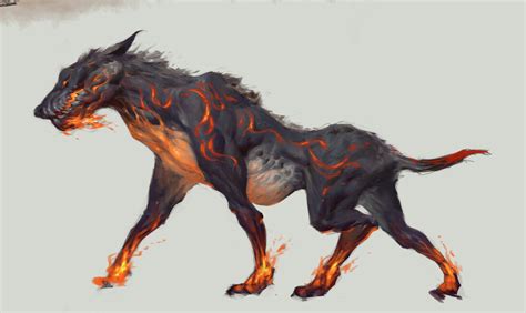 Pathfinder Unlocked — Alpha Hell Hound - CR8 Outsider (Hell)