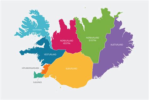 Iceland-Regional-Map - Travel Honey