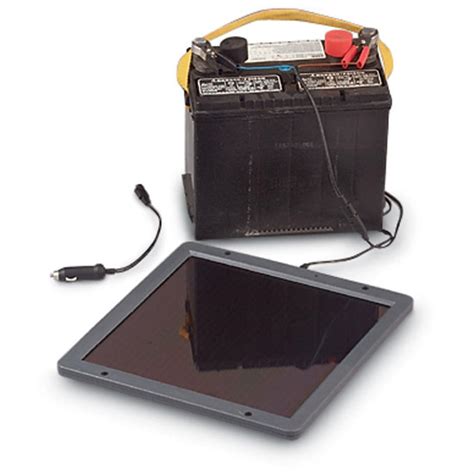 5W Solar Battery Trickle Charger - 83379, Solar Panels & Kits at Sportsman's Guide