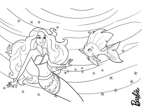 Barbie Mermaid Coloring Pages - Best Coloring Pages For Kids | Mermaid ...