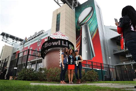 Photos: Super Bowl 51 hits Houston's NRG Stadium