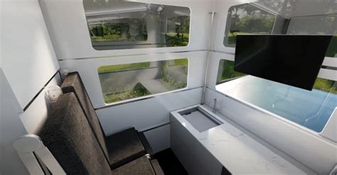 Telescopic camper makes Tesla's Cybertruck an all-electric tiny cabin